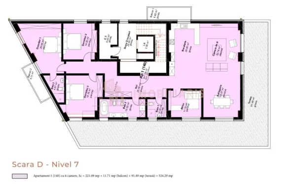 Apartament 1 camera Baia Mare - poza 13