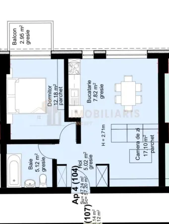 Apartament 1 camera Baia Mare - poza 8