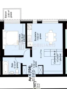 Apartament 1 camera Baia Mare - poza 8