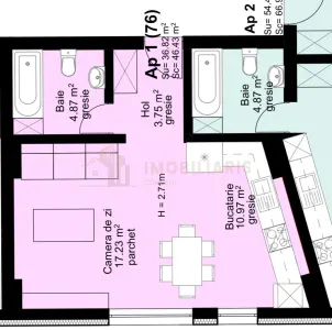 Apartament 1 camera Baia Mare - poza 9