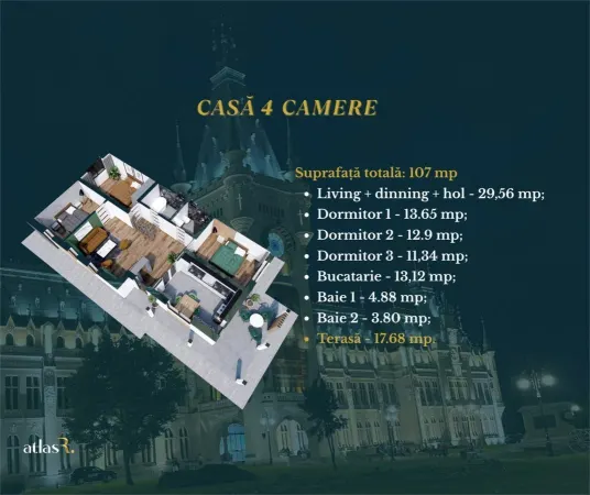 Casă 4 camere Vorovesti - poza 21
