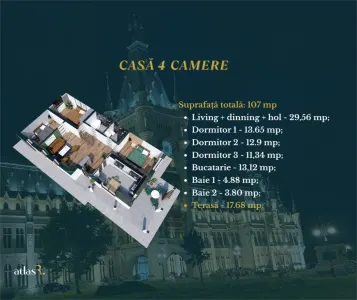 Casă 4 camere Vorovesti - poza 21