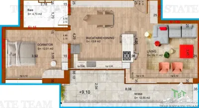 Apartament 2 camere București - poza 41