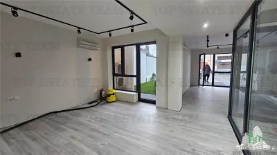 Spatiu comercial premium 70 mp cu gradina si parcare, zona Primarie Popesti Leordeni - Popesti-Leordeni
