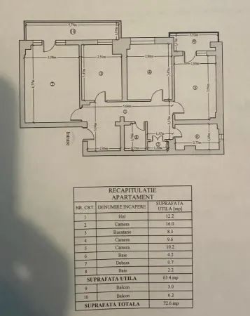 Apartament 3 camere Iași - poza 7
