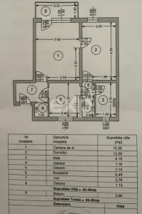 Apartament 2 Camere | Confort 1 | Etaj 1 - Pitesti