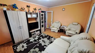 3 camere, etaj 1, MOBILAT SI UTILAT, zona Viziru 1 - Braila