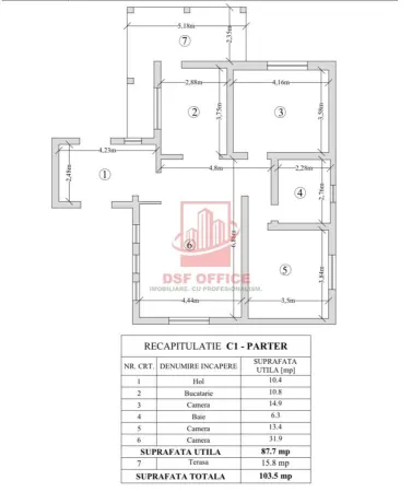 Casă 3 camere Miroslava - poza 5
