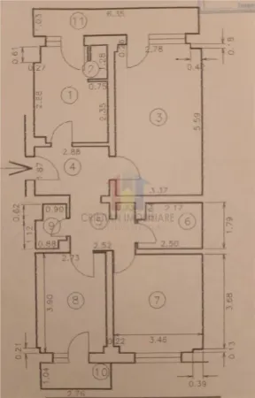 Apartament 3 camere Brăila - poza 14