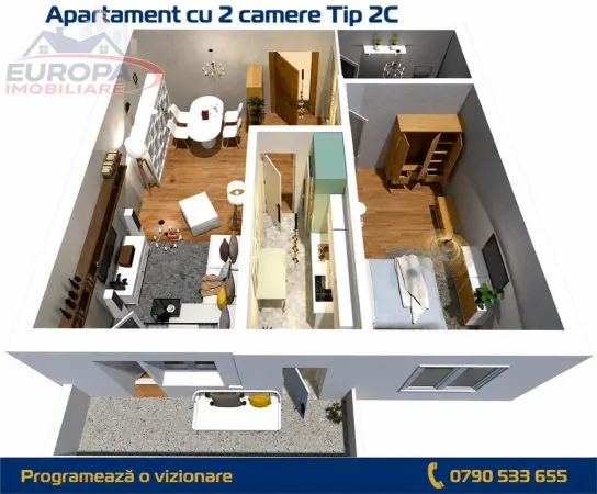 Apartament 2 camere Tulcea - poza 9