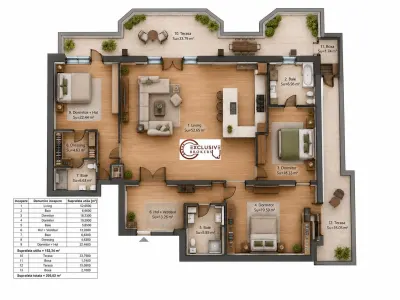 Apartament 4 camere București - poza 11