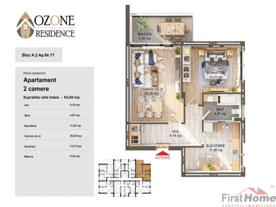 Apartament 2 camere Focșani - poza 14
