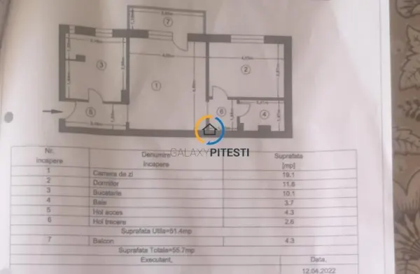 Apartament 2 camere Pitești - poza 6