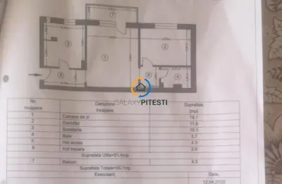 Apartament 2 camere Pitești - poza 6