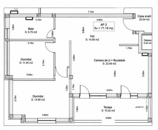 Apartament 3 camere Sibiu - poza 7