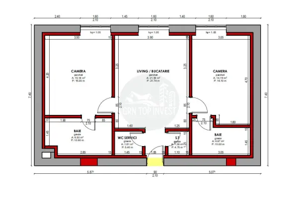 Apartament 3 camere Sibiu - poza 8
