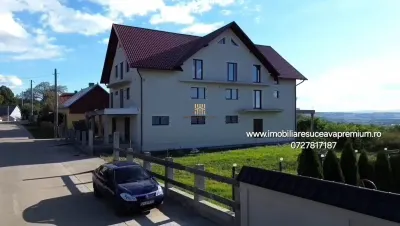 Investitie | Clădire Multifuncțională de Vânzare în Românești, Suceava | D+P+2E | 620 mp Utili | Teren 2.600 mp | 289.000 euro| Comision 0% - Romanesti (Granicesti)
