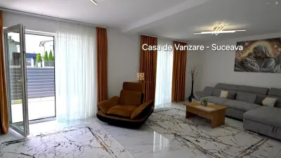 Casă Nouă de vânzare în Suceava  Str. Săliște | Complet mobilată și utilată |176000 euro | Comision 0% - Scheia