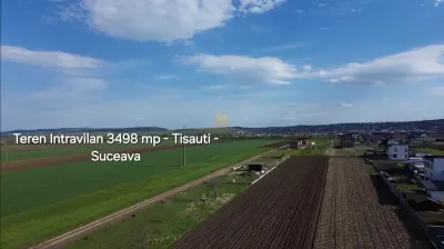Teren Intravilan de Vânzare în Tișăuți, Suceava | 3.498 mp | Toate Utilitățile | 52 euro/mp | Comision 0% - Tisauti