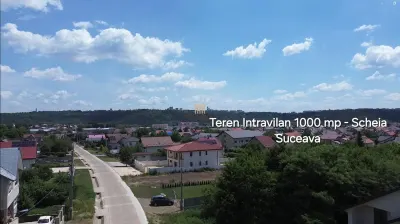 Teren intravilan de vânzare în Șcheia, Suceava | 1.000 mp | 102.000 Euro | Comision 0% - Scheia