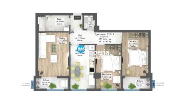 Apartament 3 camere Iași - poza 5