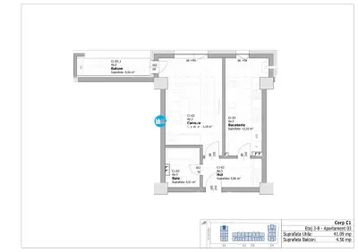 Apartament 1 camera Iași - poza 7