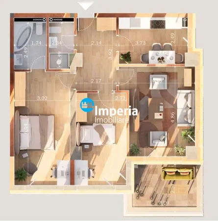 Apartament 3 camere Iași - poza 14
