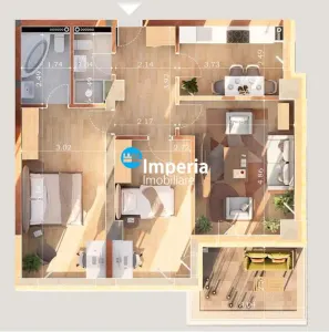 Apartament 3 camere Iași - poza 14