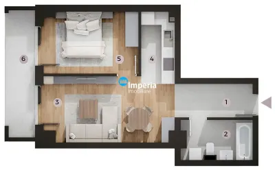 Apartament 2 camere Iași - poza 3