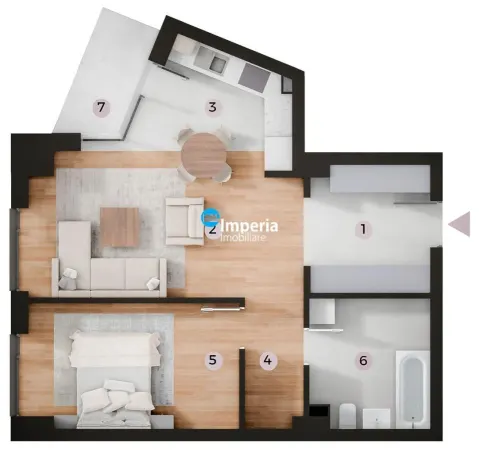 Apartament 2 camere Iași - poza 5