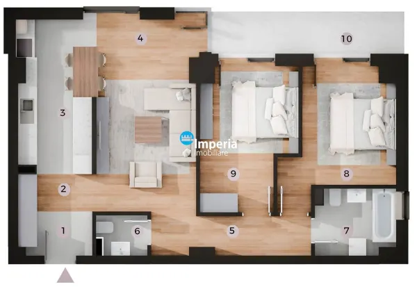 Apartament 3 camere Iași - poza 3