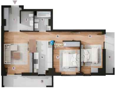 Apartament 3 camere Iași - poza 4