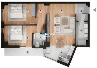 Apartament 3 camere Iași - poza 5