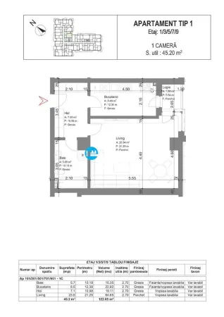 Apartament 1 camera Iași - poza 7