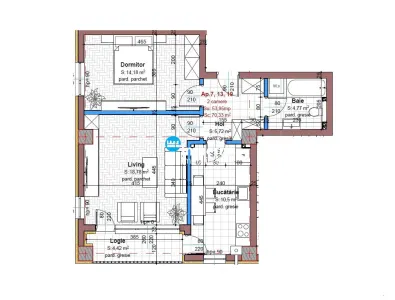 Apartament 2 camere Iași - poza 3