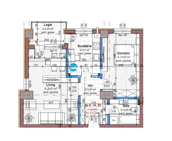 Apartament 2 camere Iași - poza 4