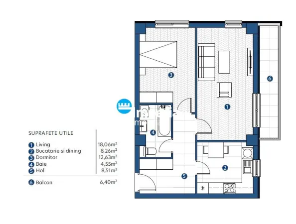Apartament 2 camere Iași - poza 8