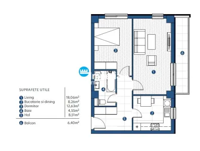 Apartament 2 camere Iași - poza 8
