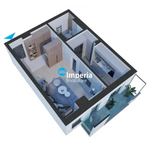 Apartament 1 camera Iași - poza 9