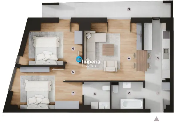 Apartament 3 camere Iași - poza 3