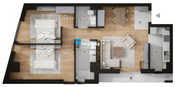 Apartament 3 camere Iași - poza 4
