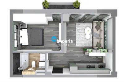 Apartament 1 camera Iași - poza 8