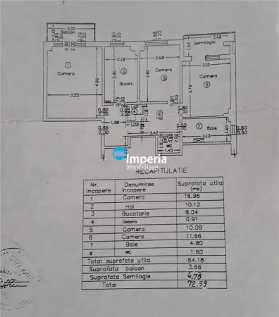 Apartament 3 camere Iași - poza 8