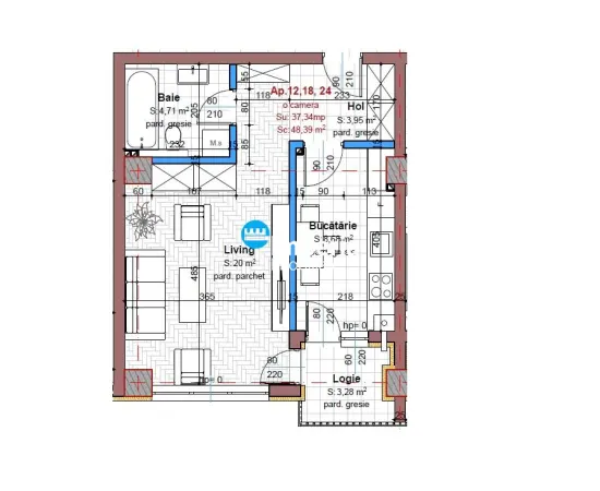 Apartament 1 camera Iași - poza 4
