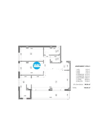 Apartament 3 camere Iași - poza 9