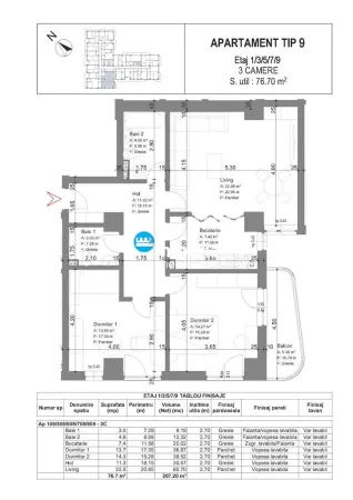 Apartament 3 camere Iași - poza 3