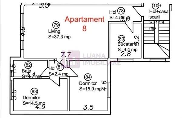 Apartament 4 camere Cisnădie - poza 8