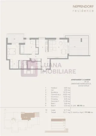 Apartament 3 camere Sibiu - poza 8