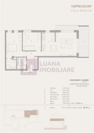 Apartament 3 camere Sibiu - poza 7