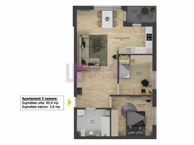 Apartament 3 camere Șelimbăr - poza 10